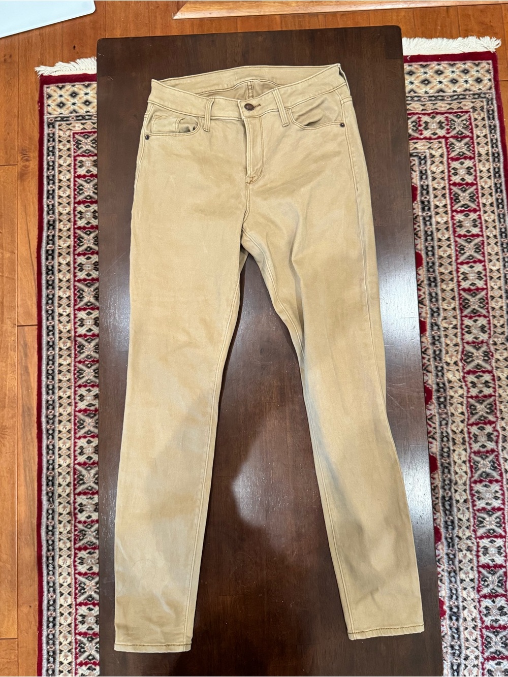 Old Navy Tan Khaki Skinny Jeans Pants Size 4